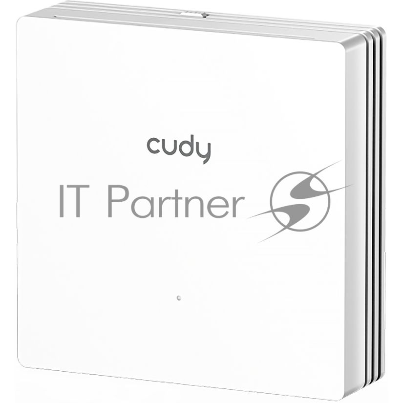 Точка доступа AC1200 Dual Band Gigabit Wall Plate Access Point, 867Mbps at 5GHz + 300Mbps at 2.4GHz, 1 x Gigabit PoE-IN Port, 802.3af / at, 1 x Gigabit RJ45 ports, Cudy Mesh Support