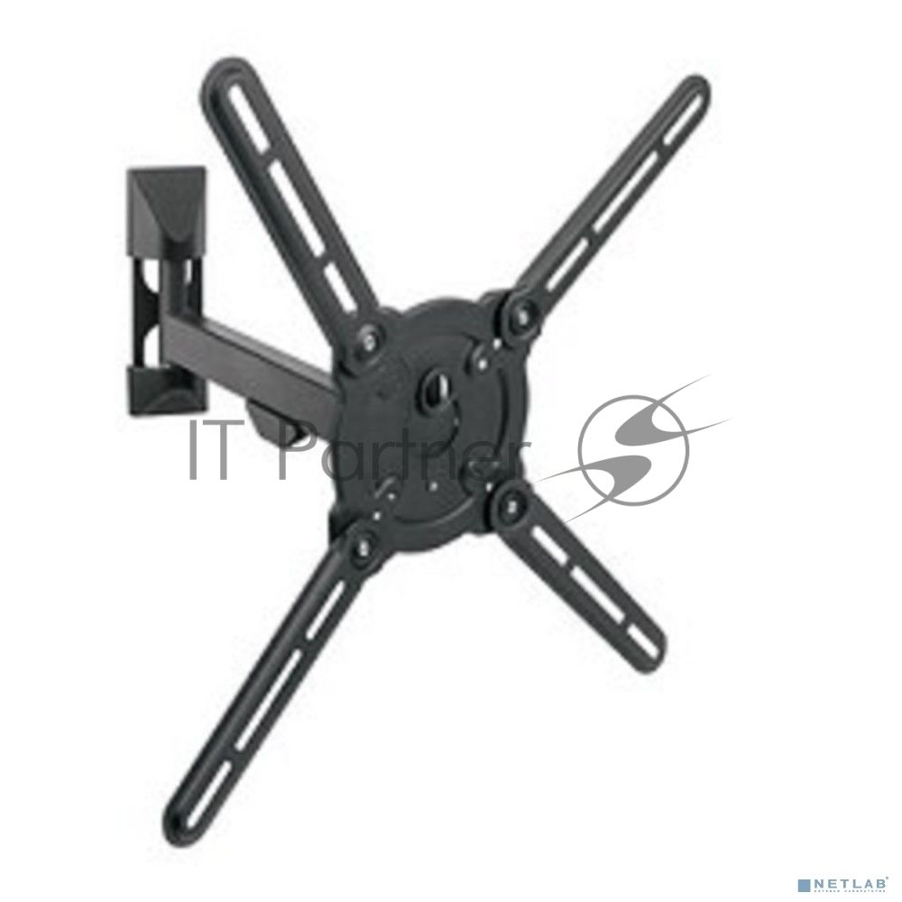 Кронштейн для телевизора Kromax ATLANTIS-10 серый 22"-65" макс.40кг настенный поворот и наклон