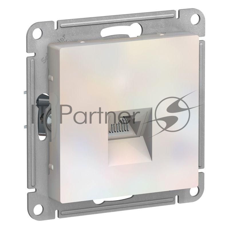 Механизм розетки компьютерной AtlasDesign RJ45 жемчуг SchE ATN000483
