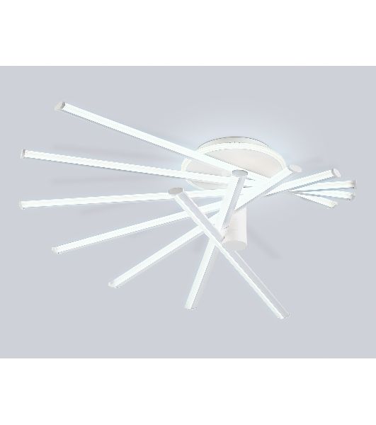 Потолочный светодиодный светильник Ambrella light FL6241 WH белый 135W 3000K-6400K 900*750*230 (ПДУ ИК)