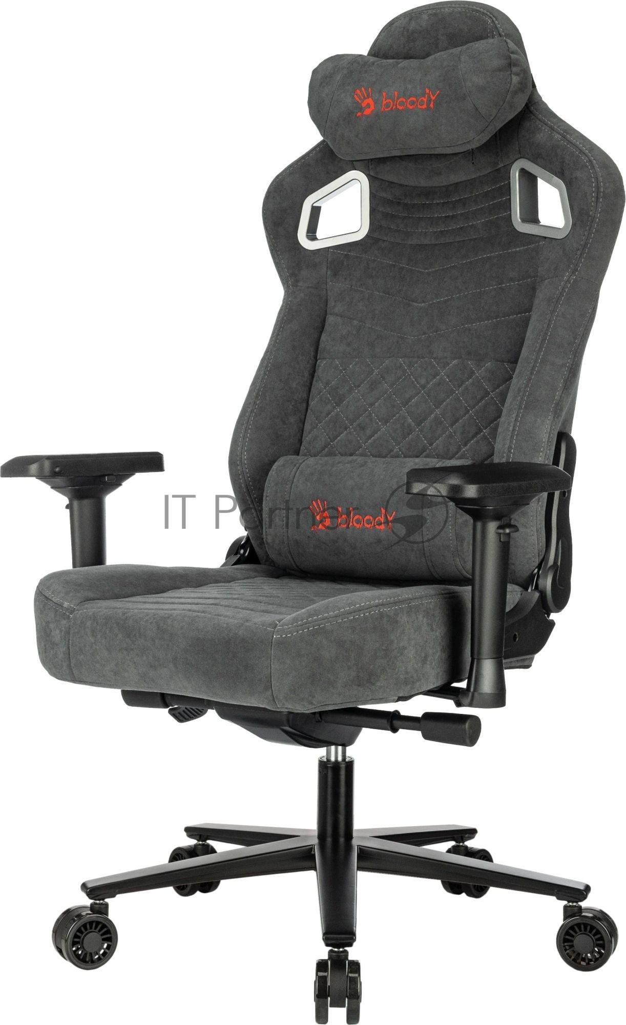 Кресло A4Tech Bloody GC-660 серый, ткань