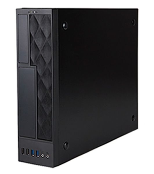 Компьютерный корпус Slim Case InWin CE052S Black 300W 2хUSB 3.0+2хUSB 2.0+AirDuct+Fan+Audio mATX