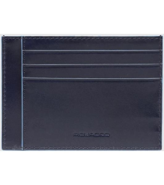 Картхолдер Piquadro Blue Square PP2762B2R/BLU2 синий, натуральная кожа