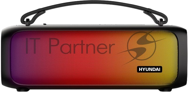 Колонка портативная Hyundai H-PS1020 черный 16W 2.0 BT 10м 1500mAh