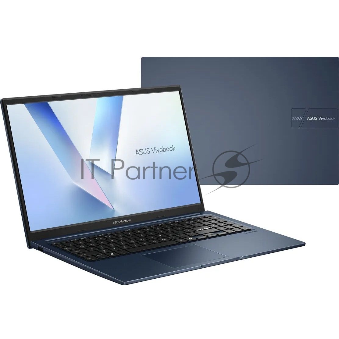 Ноутбук ASUS VivoBook 15 X1504MA-BQ601/15.6"/IPS/Core 3 304/8Gb/256Gb/SSD/Intel Graphics/Без ОС/синий/1.7kg