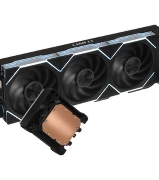 Система водяного охлаждения Lian-Li HydroShift II LCD-S 360CL ARGB Soc-AM5/AM4/1700/1851 черный 4-pin 30dB Al+Cu LCD Ret (G89.GHS2LCDS36CB.R0)