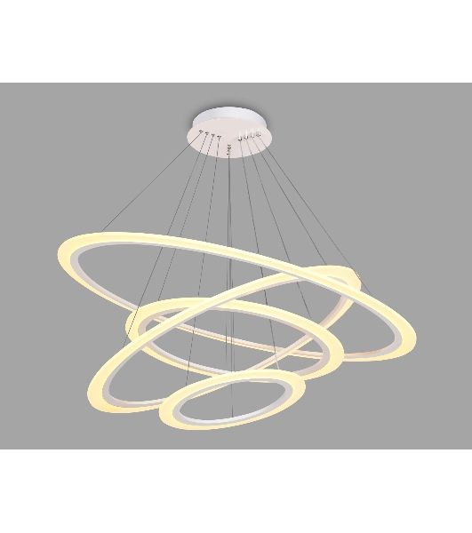 Светильник Ambrella light FA4363/4 WH белый 235W 3000K/4200K/6400K D1000*870 (ПДУ РАДИО 2.4G)