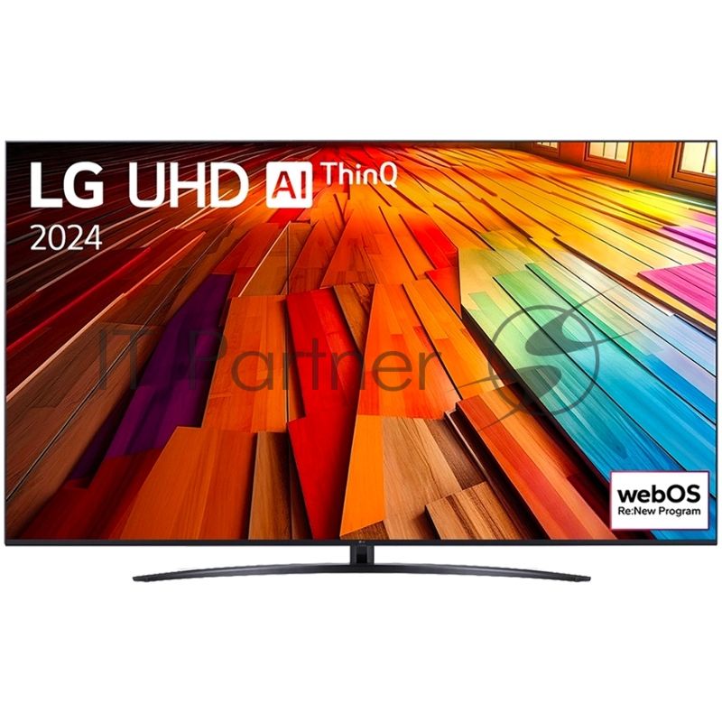 Телевизор LG 43UT81006LA черный 43" LED 4K UHD 60Hz WebOS