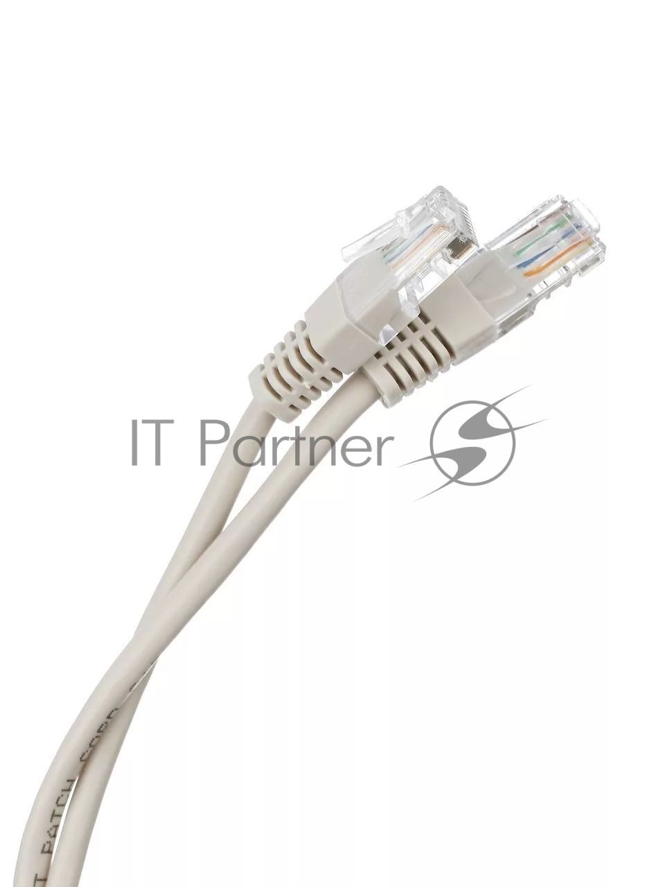 Патч-корд 0,5м "Aopen" UTP кат.5е RJ45, литой, серый, ANP511_0.5M