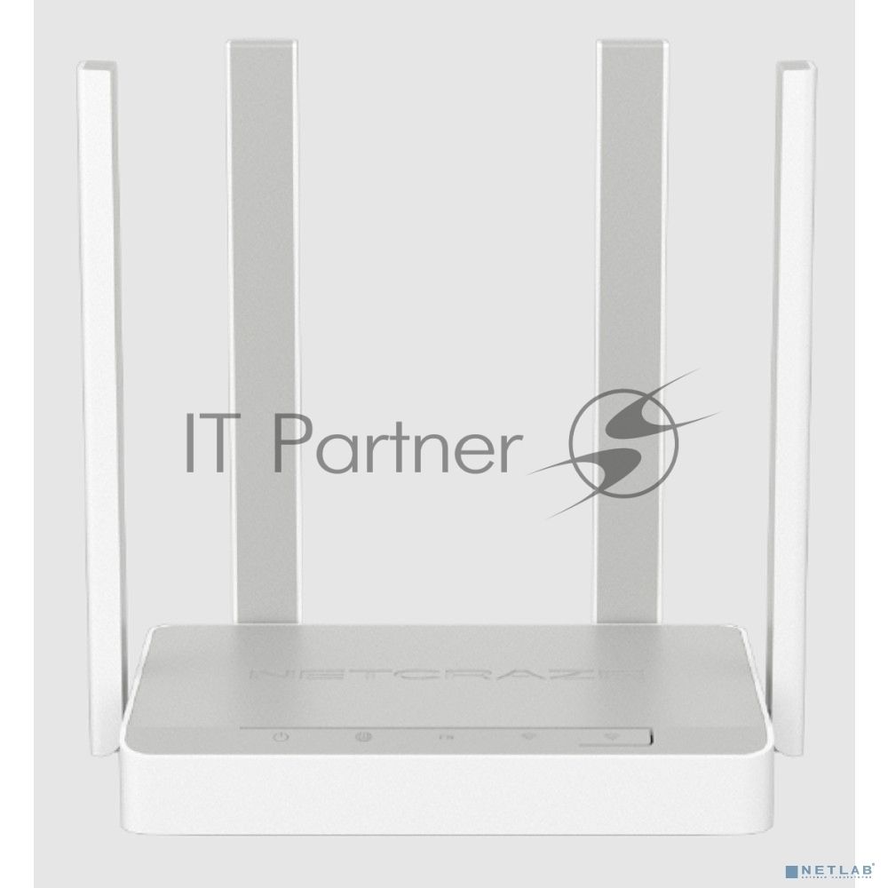 Гигабитный интернет-центр Netcraze Speedster (NC-3013) с Mesh Wi-Fi 5 AC1200, 4-портовым Smart-коммутатором и переключателем режима роутер/ретранслятор