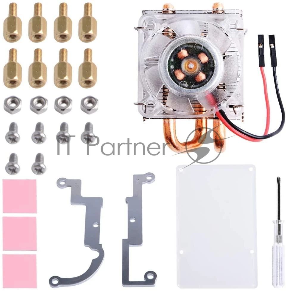 Кулер для процессора Raspberry Pi RPI-LPCOOL Ice Tower CPU for Raspberry Pi, Low Profile