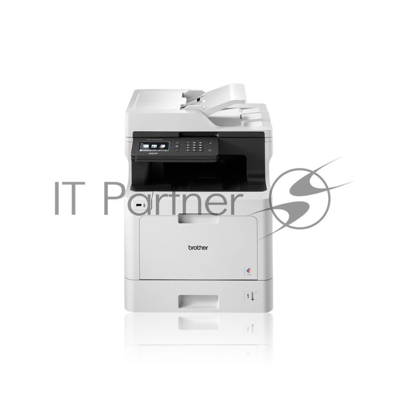 МФУ лазерное Brother DCP-L8410CDW, P/C/S, цветной, А4, 31 стр/мин, 512 Мб, Duplex, ADF50, GigaLAN, WiFi, USB, старт.картриджи 3000/1800 стр.