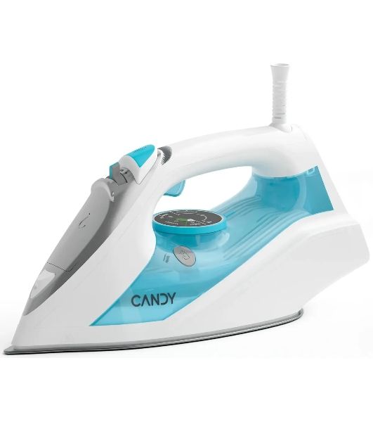 Утюг Candy CI-101 белый/голубой, 2700 Вт, 55 г/мин, 160 г/мин, 500 мл