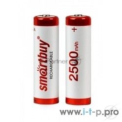 Аккумулятор Smartbuy AA/2BL 2500 mAh (SBBR-2A02BL2500) (2шт. в уп-ке)