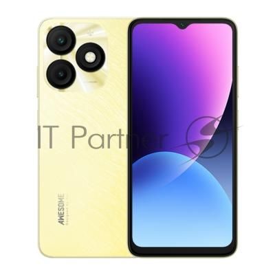 Смартфон Itel A667LP A50 3/64Gb, золотистый