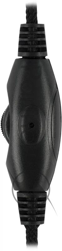 Проводные наушники Oklick HS-M200 черный, накладные, Jack 3.5 мм