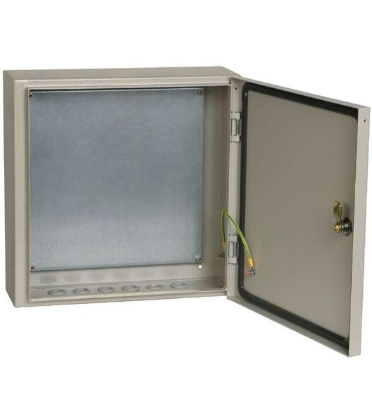 Корпус металлический ЩМП-4.4.1-0 74 У2 IP54 IEK YKM40-441-54 размеры 400х400х150 мм