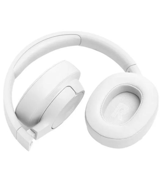 Беспроводные/проводные наушники JBL Tune 770NC белый, полноразмерные, Bluetooth + проводной, активное шумоподавление, до 70 ч