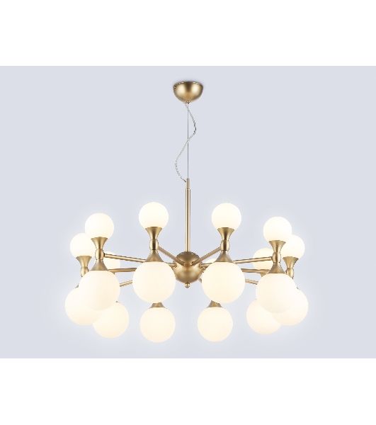Люстра Ambrella light LH51051/20 GD/FR золото/белый матовый G9*20 max 28W D750*460