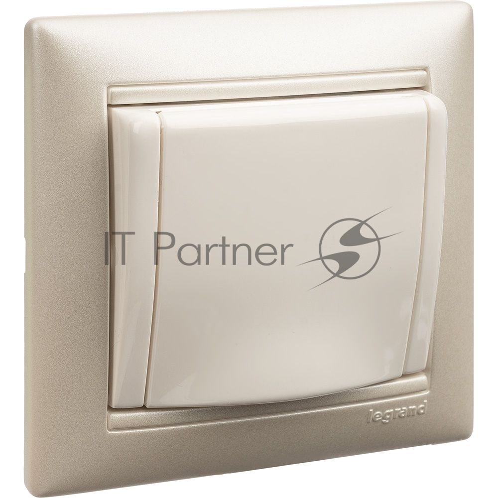 Электроустановочные изделия Legrand Legrand 770491  Рамка 1п Белый/Серебр  Valena