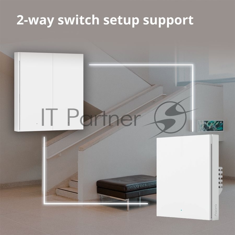 Выключатель умный одноклавишный Aqara Smart Wall Switch H1 (WS-EUK01)