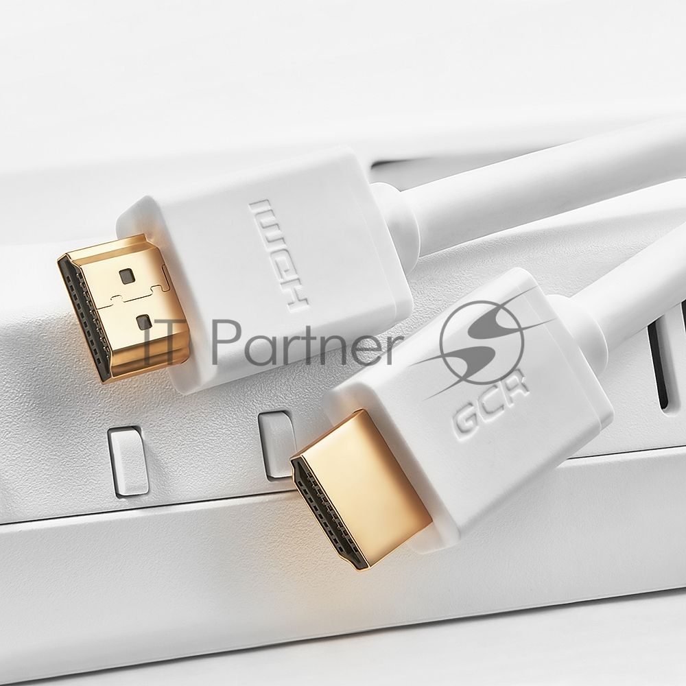 Кабель Greenconnect 10.0m HDMI версия 2.0, HDR 4:2:0, Ultra HD, 4K 60 fps 60Hz/5K*30Hz, 3D, AUDIO, 18.0 Гбит/с, 28/28 AWG, OD7.3mm, тройной экран, белый, GCR-HM761-10.0m Greenconnect Кабель 10.0m HDMI версия 2.0, HDR 4:2:0, Ultra HD, 4K 60 fps 60Hz/5K*30H