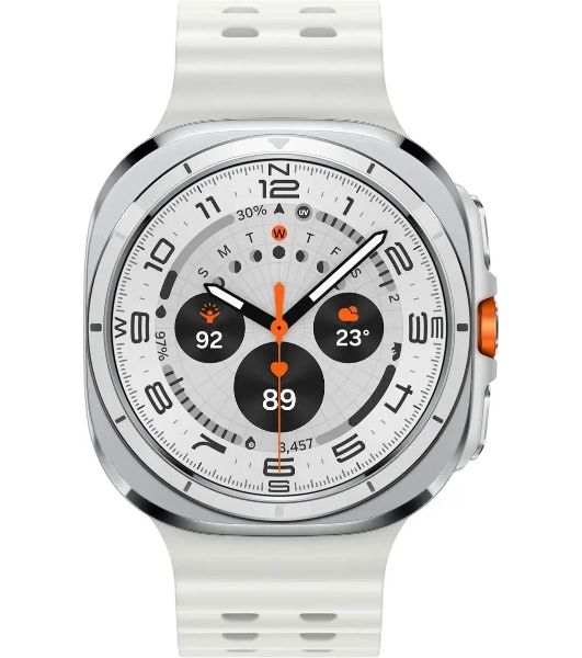 Умные часы Samsung Galaxy Watch Ultra LTE 47mm, 1.5" Super AMOLED, 4G (LTE), Wi-Fi, Bluetooth 5.3, NFC, 10ATM, белый титан