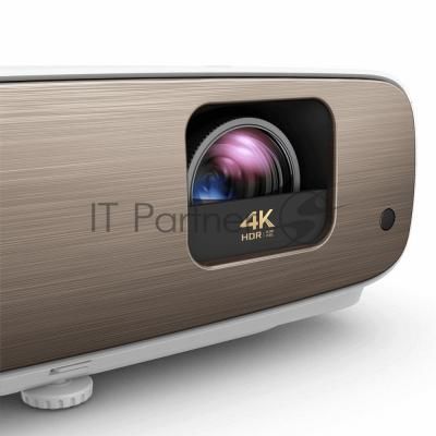 Проектор BENQ W2700 (DLP, 4K UHD, 3840x2160, 2000Lm, 30000:1, +2xНDMI, +USB, 2x5W speaker, 3D Ready, lamp 15000hrs, WHIT