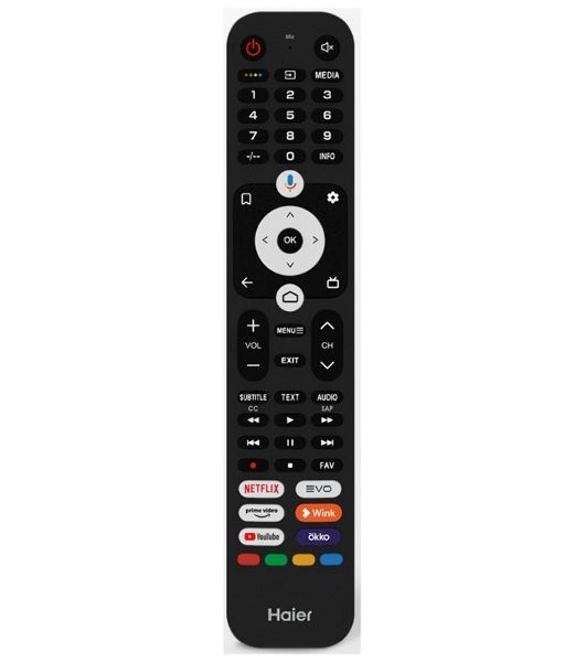 Телевизор Haier 65" AX Pro черный QLED 4K UHD 120Hz Smart TV
