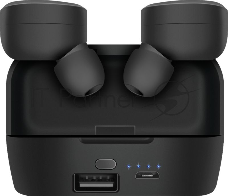 Наушники TWS Defender Twins 639 черный, внутриканальные, Bluetooth, до 4 ч