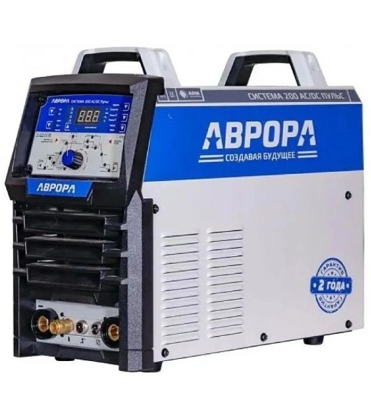 Сварочный аппарат Аврора Система 200 AC/DC ПУЛЬС инвертор ММА, 5.2 кВт