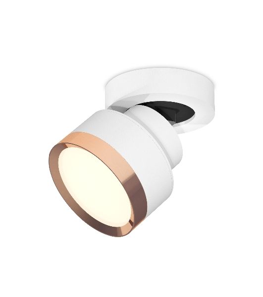 Светильник Ambrella Light XM8101005 SWH/PPG белый песок/золото розовое полированное GX53 (A2228, A2105, C8101, N8126)