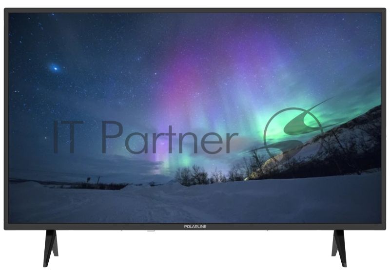 Телевизор PolarLine 43" 43PL51STC-SM (YY) черный LED FHD 50Hz Android 1Gb/16Gb