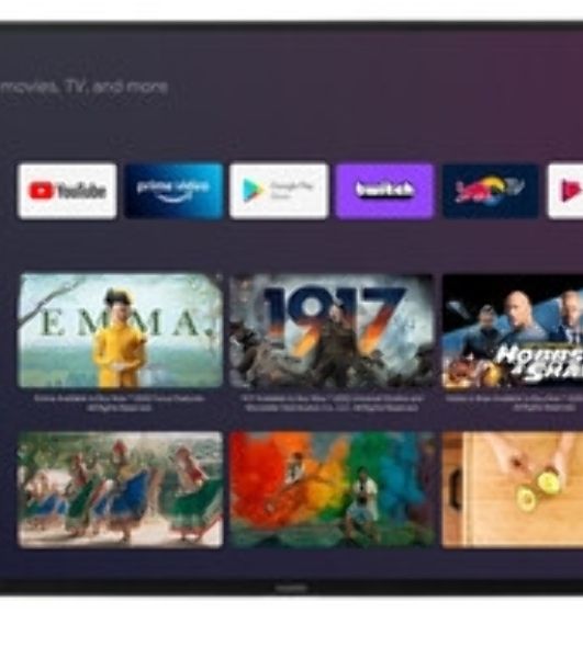 Телевизор Harper 55" 55U750TS черный LED 4K UHD 60Hz Smart TV Android 1.5GB/8GB