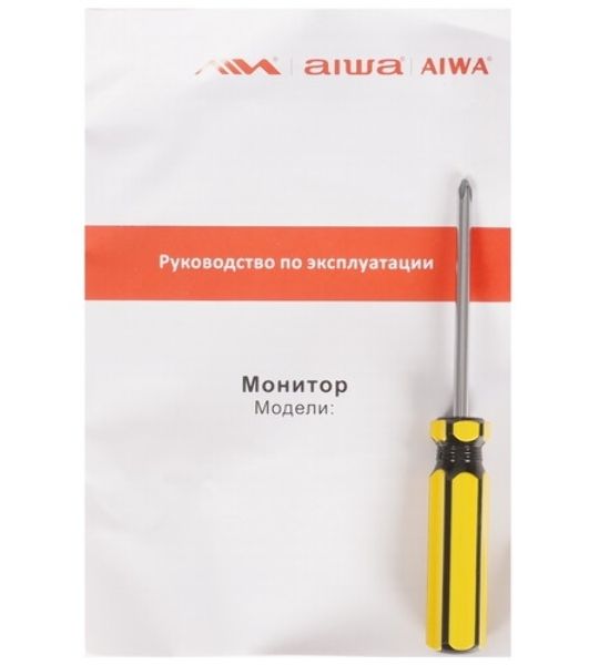 Монитор 23.8" Aiwa MD2410 IPS 1920x1080, 180 Гц, 1 мс, 16:9, 300 кд/м², 2xHDMI 2.0, DP, 3.5 Jack, динамики (2x2 Вт), HDR10, FreeSync, G-Sync Compatible, черный