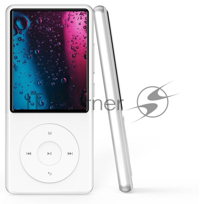 Плеер Hi-Fi Flash Digma M5 BT 16Gb белый/2.4"/FM/microSD/microSDHC/clip