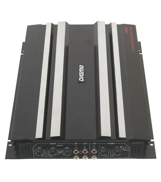 Усилитель автомобильный Digma DCP-400 четырехканальный