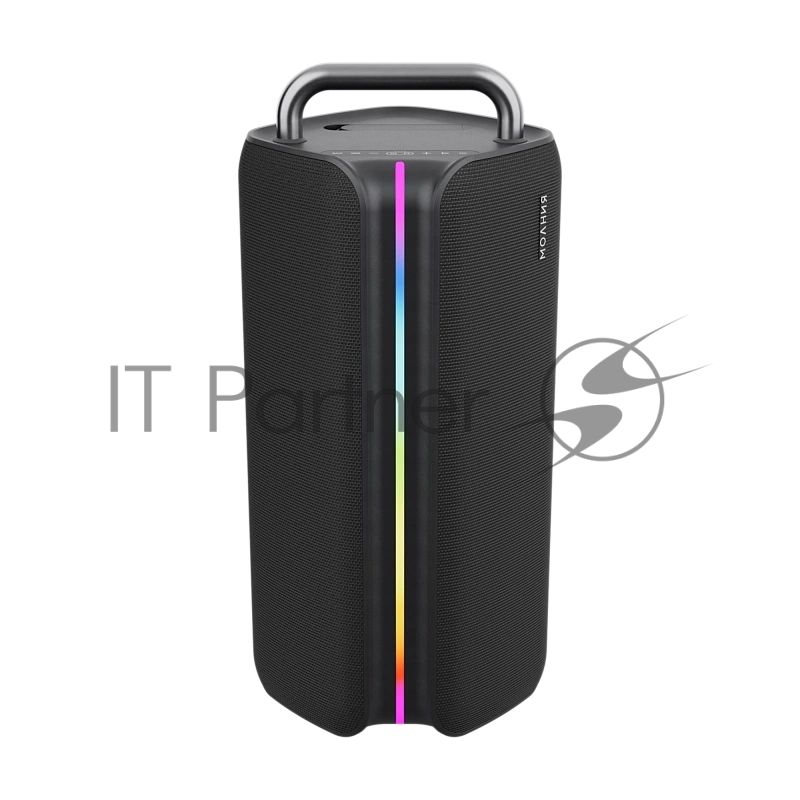 Колонка портативная Ural Молния Бит черный 420W 1.1 BT/3.5Jack/USB-C 10м 8000mAh (без.бат)