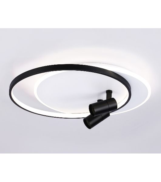 Светильник Ambrella light FL51392/1+2 WH/BK белый/черный 3000K-6400K 65W 560*480*120 (ПДУ РАДИО 2.4G)
