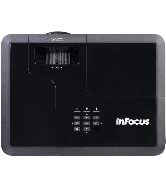 Проектор INFOCUS IN136ST DLP, 4000 ANSI Lm,WXGA (1280x800), 28500:1, 0.521:1, 3.5мм in,Composite video, VGA, HDMI 1.4a x3 (поддержка 3D), USB-A (для SimpleShare и др.), лампа 15000ч.(ECO mode),3.5мм out, Monitor out(VGA),RS232,RJ45,21дБ, 4,5 кг.