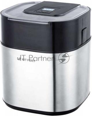 Мороженица Kitfort КТ-1805 9.5Вт 1500мл. серебристый/черный