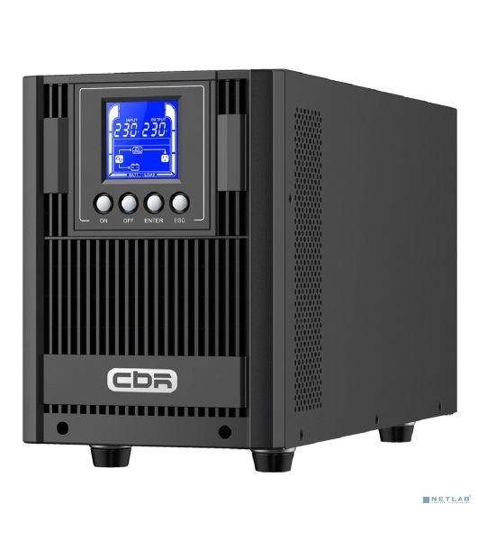 ИБП CBR ESSENCE ESN-2000C Online 2000 VA / 2000 W, Tower, 6 x C13, LCD, HID-USB, RS232, EPO, SNMP slot (ESN-2KT-6I-LCHERSC)