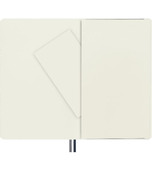 Блокнот Moleskine CLASSIC SOFT EXPENDED QP616EXPB20 Large 130х210 мм, 400 страниц, линейка, мягкая обложка, синий сапфир