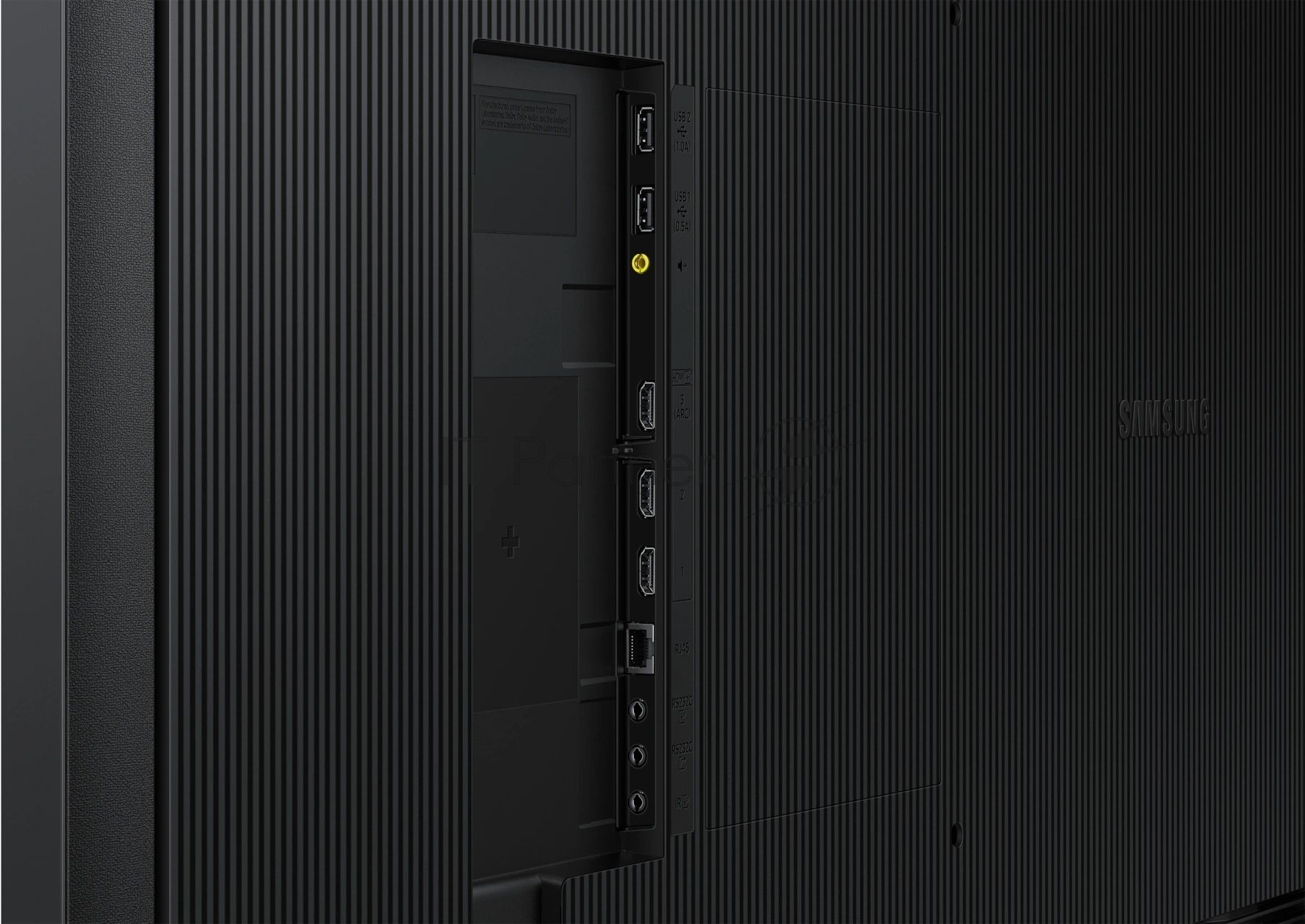 Панель Samsung QB65C черный VA, 65", 3840x2160, 350 кд/м2, 4000:1, 8 мс, 178°/178°