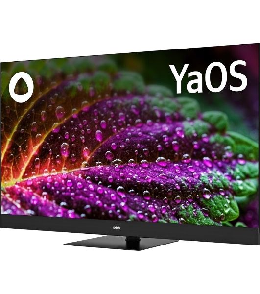 Телевизор BBK 43" 43LED-8259/UTS2C черный QLED UHD 60Hz Яндекс ТВ 1.5GB/8GB