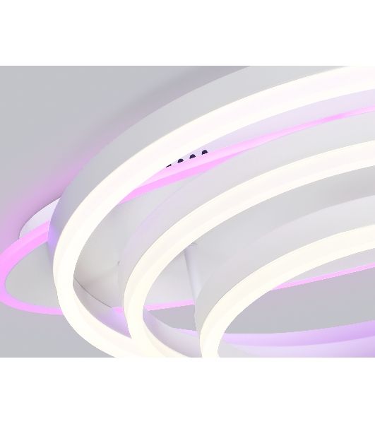 Светильник Ambrella light FA8522 WH белый 146W 3000K-6400K+RGB 560*500*150 (ПДУ РАДИО 2.4G)