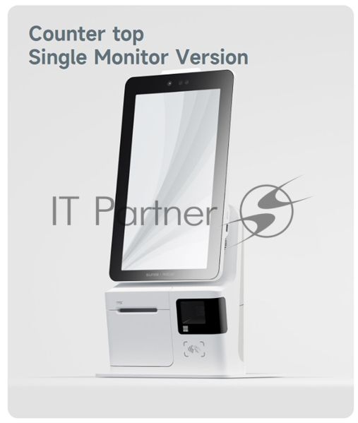 Информационный киоск SUNMI K2 Mini, Android 9, 15.6" touch, 4Gb + 64Gb, 58/80 Printer, EN SDM660, 3D Camera, Scanner, WiFi, Desktop version