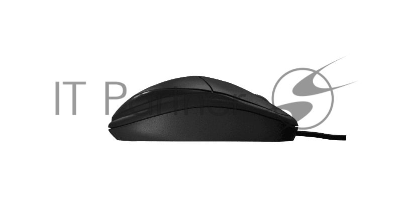 Мышь проводная БЕШТАУ М100РУ черный, 1200 dpi, USB, кнопки - 3