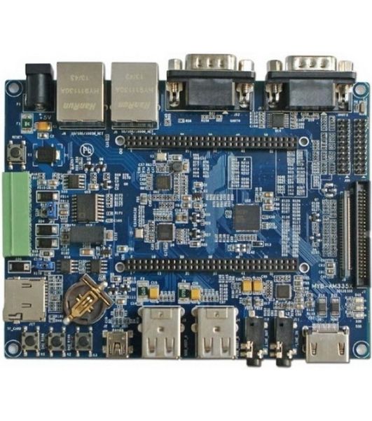 Плата разработки Myir MYD-C3352-512N512D-80-C 800MHz AM3352, 512MB DDR3, 512MB Nand