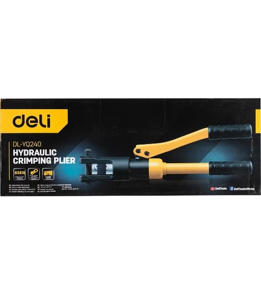 Ручной пресс (кримпер) гидравлический Deli DL-YQ240 16-240 мм²